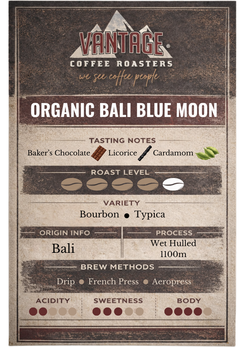 Organic Bali Blue Moon