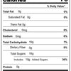 DavinciToastedMarshmallowNutrition