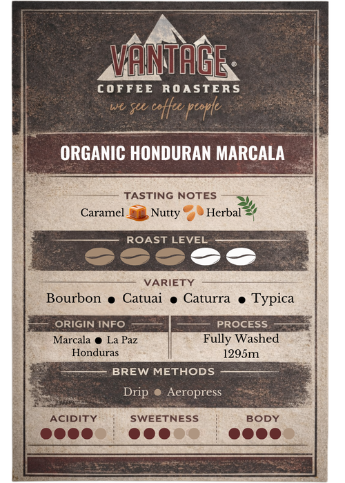 Organic Honduran Marcala 2.5lb