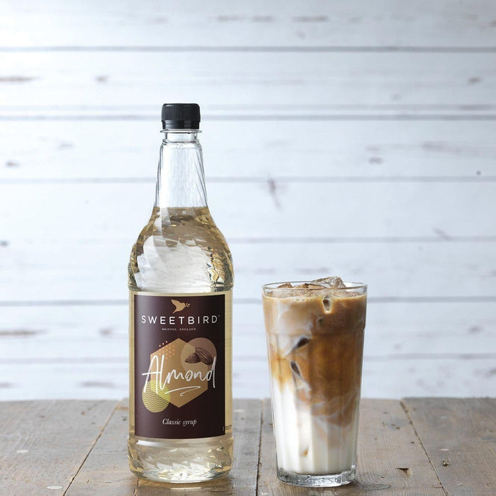 Sweetbird Almond Syrup-1 Liter Bottle