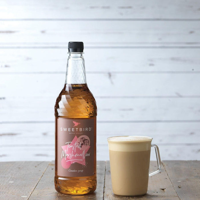 Sweetbird Toasted Marshmallow Syrup-1 Liter Btl.