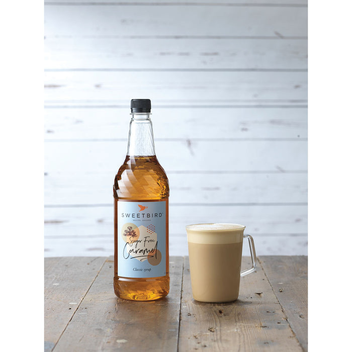 Sweetbird SF Caramel Syrup-1 Liter Btl.